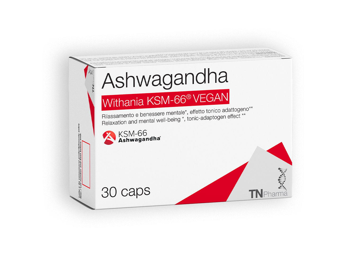 Ashwagandha Withania KSM 66® 30 cps Vegan