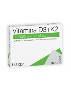 Vitamina D3 + K2 60 compresse